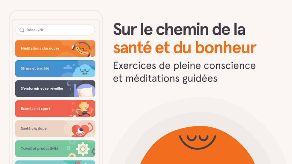Application Headspace pour le sommeil