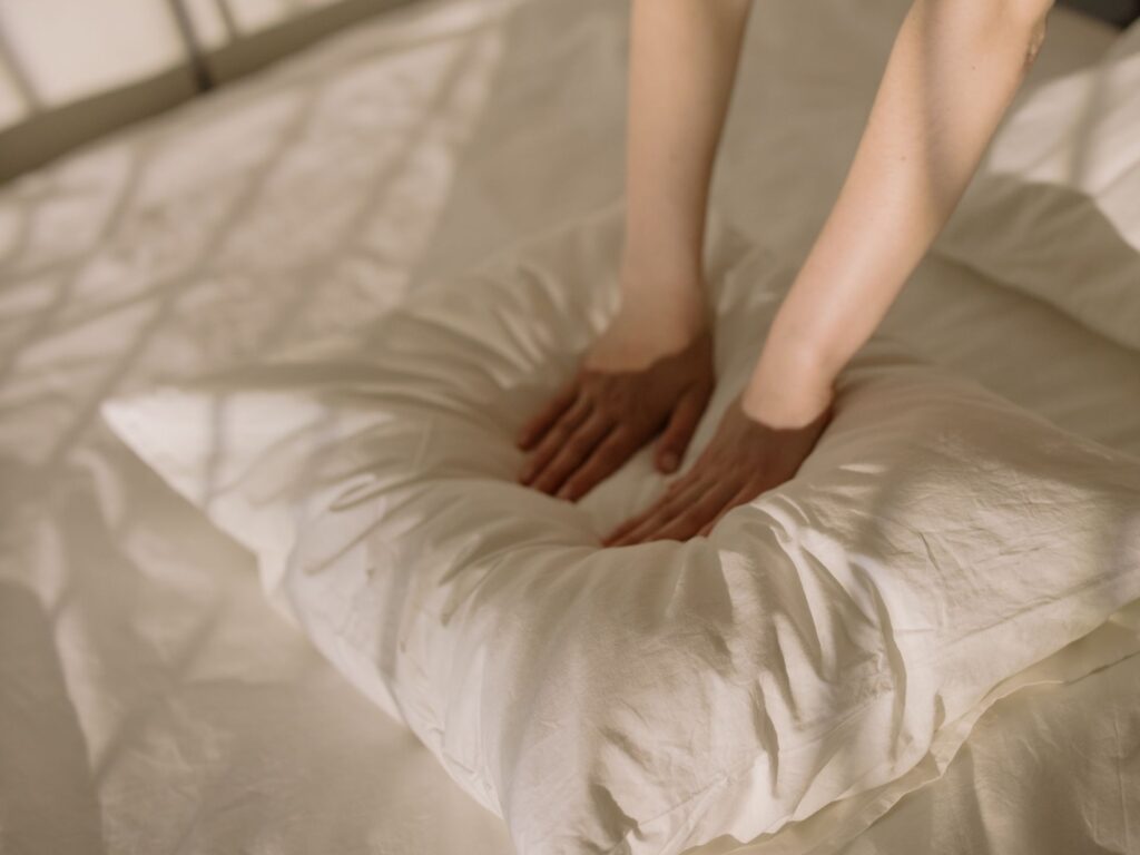 Oreiller ergonomique pour le sommeil