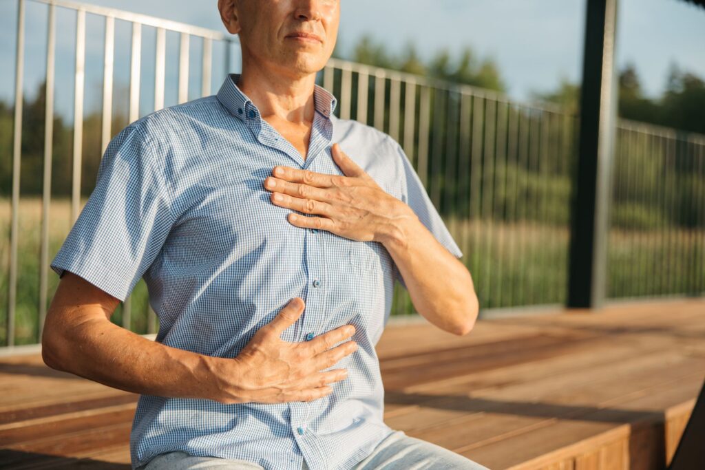 Respiration abdominale pour dormir