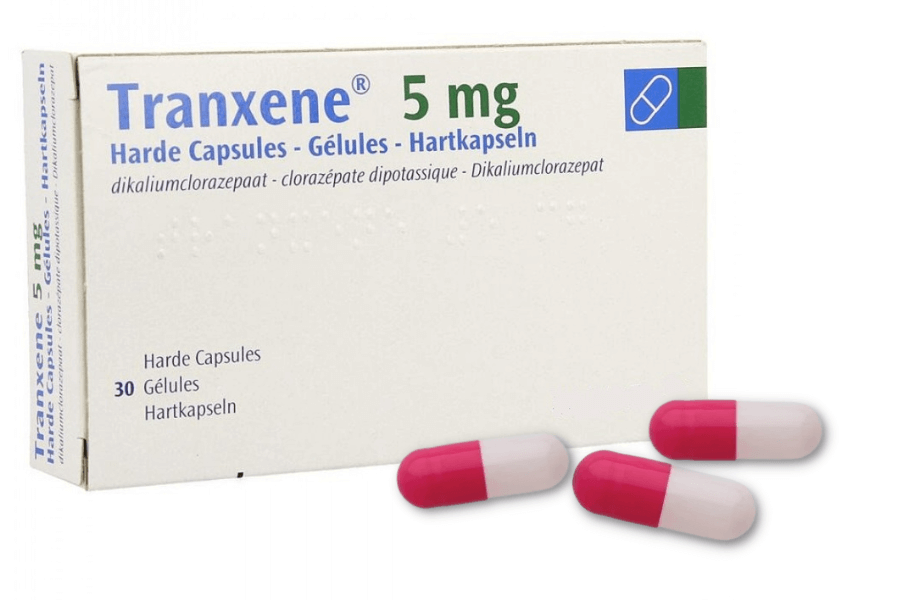 Tranxene clorazepate anxiolytique